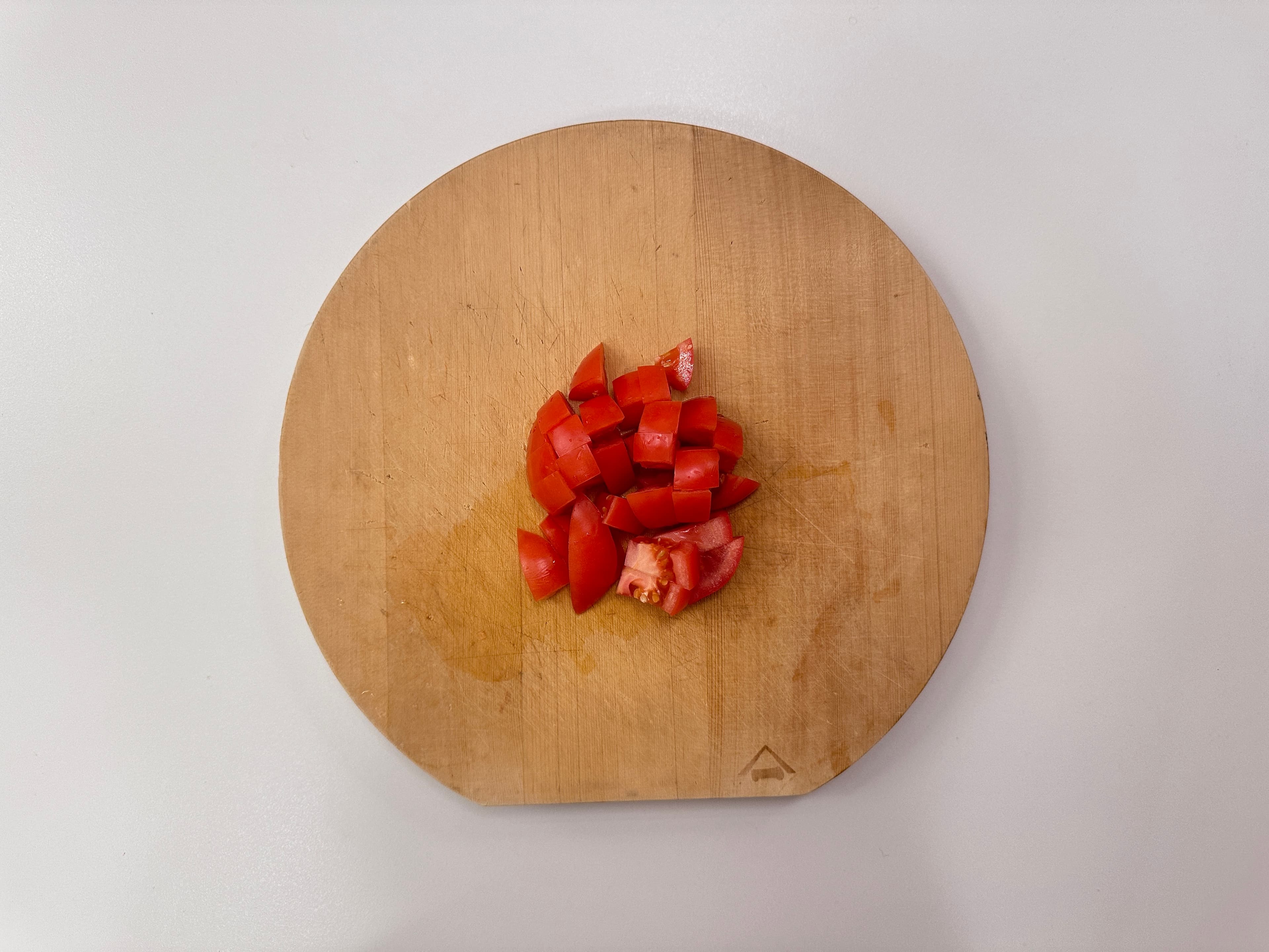 토마토 소시지 라면 1단계